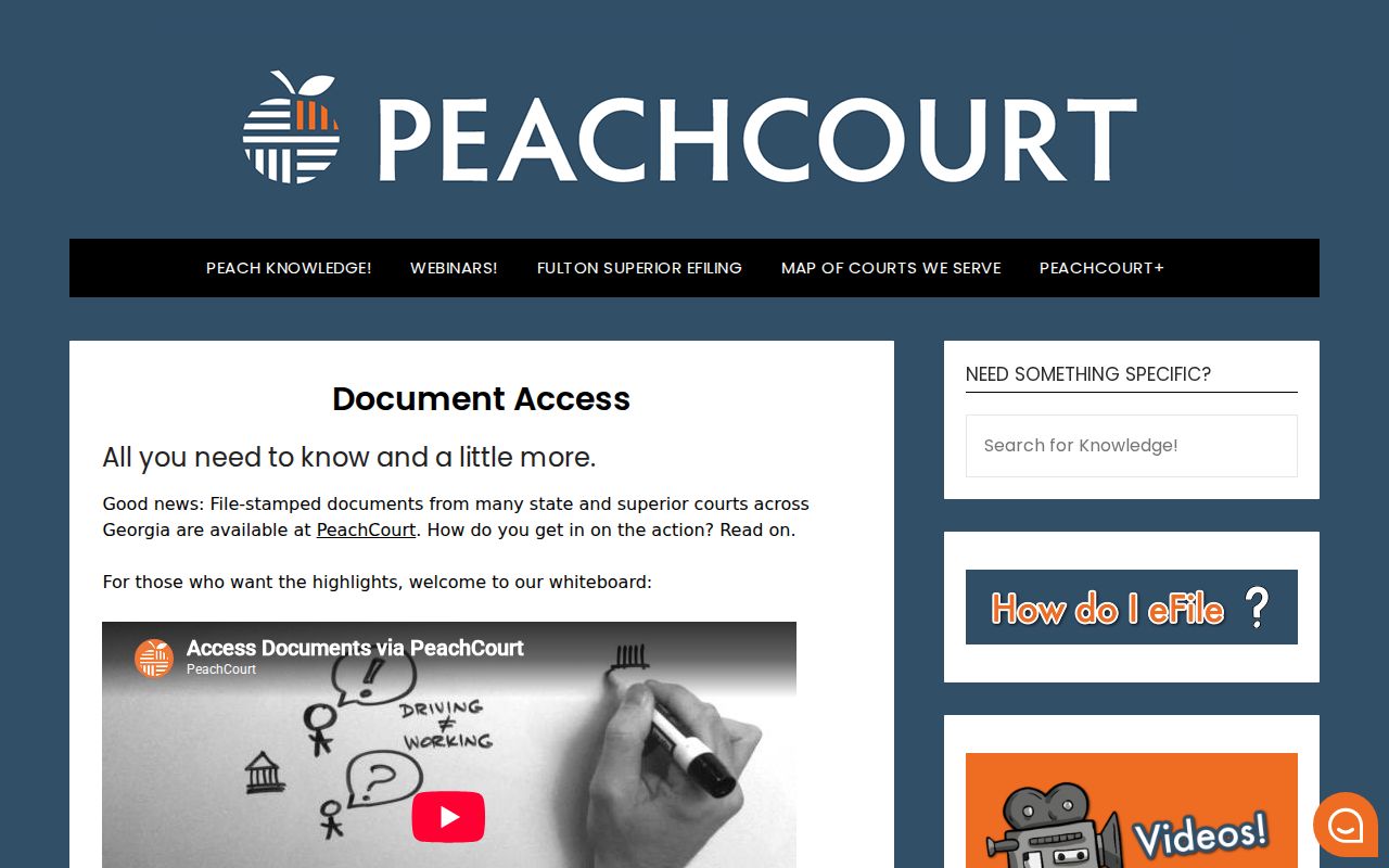 Decatur County court record search PeachCourt document help